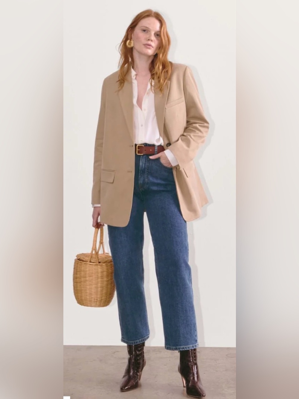 Everlane Curvy Way High Jean - Vintage Indigo - BNWT Size 30